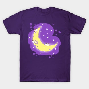 Sea Bunnies On The Moon T-Shirt